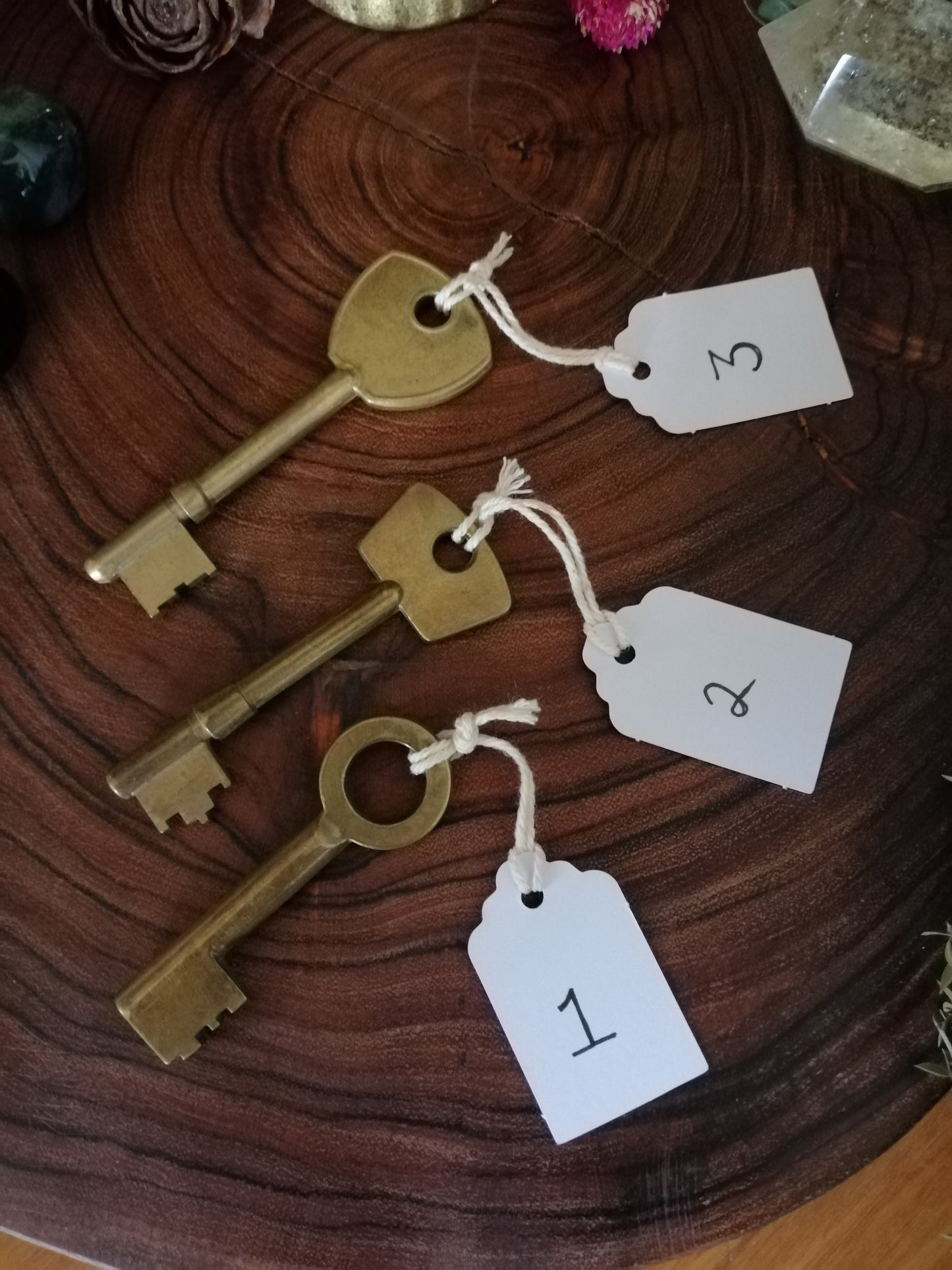 Brass Skeleton Key