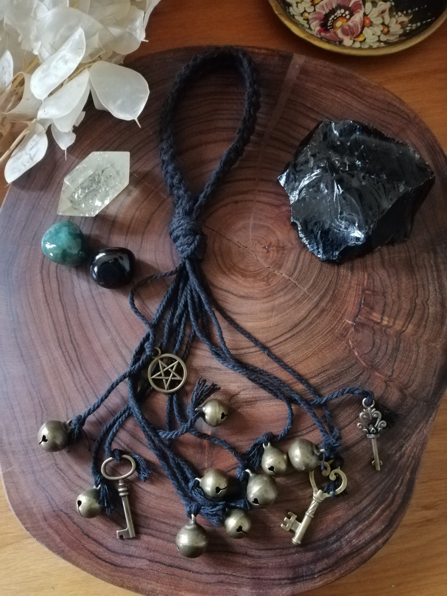 Black Cotton Witch Bells
