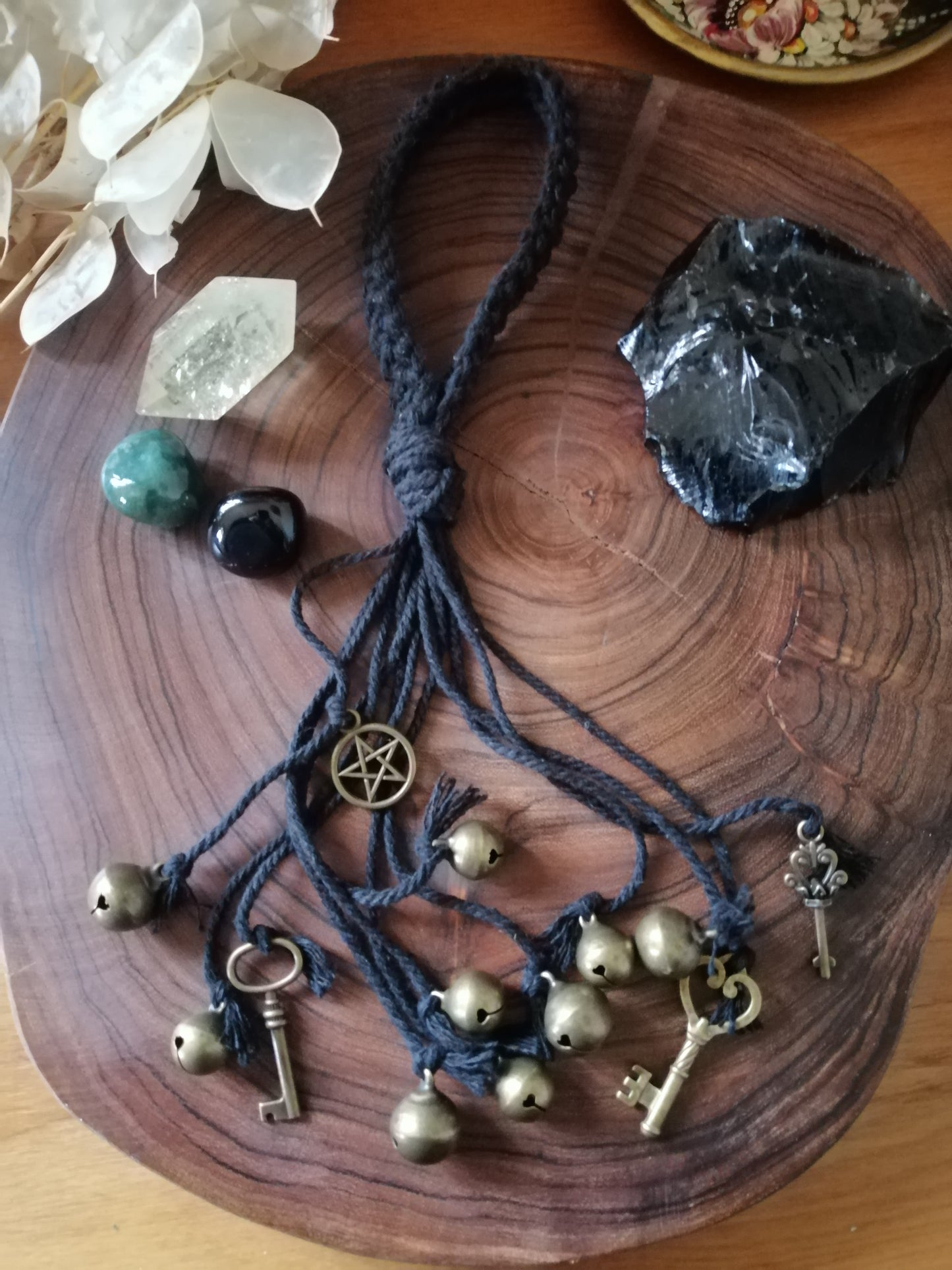 Black Cotton Witch Bells