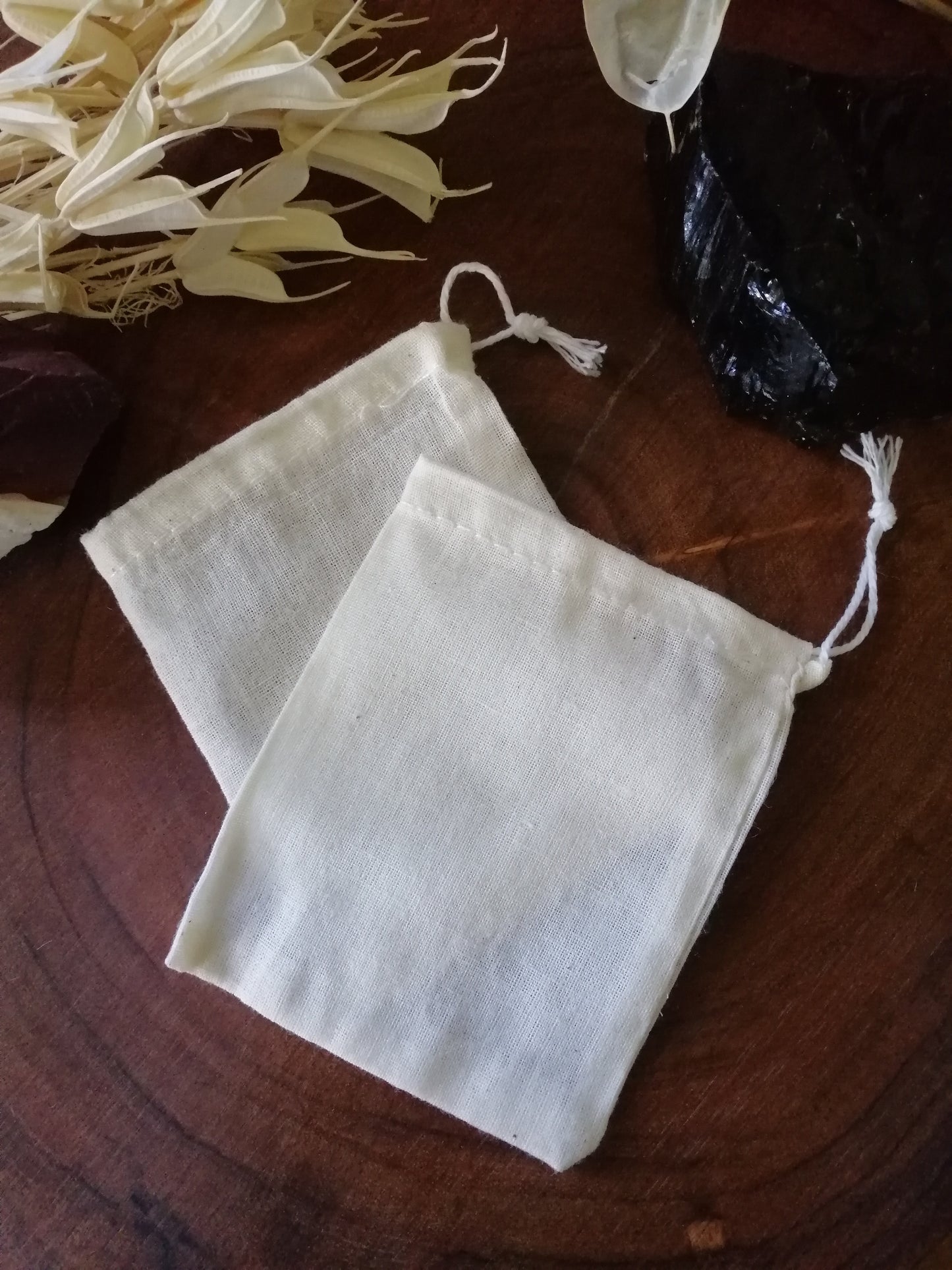 Reusable Cotton Muslin Tea Bags