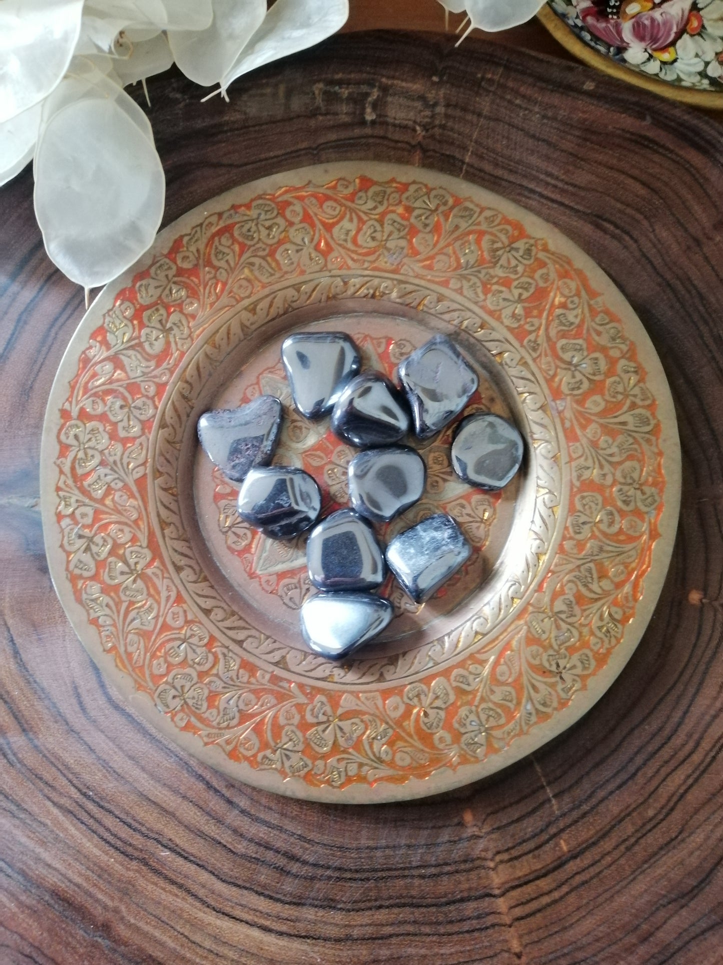Hematite Tumbled Stones