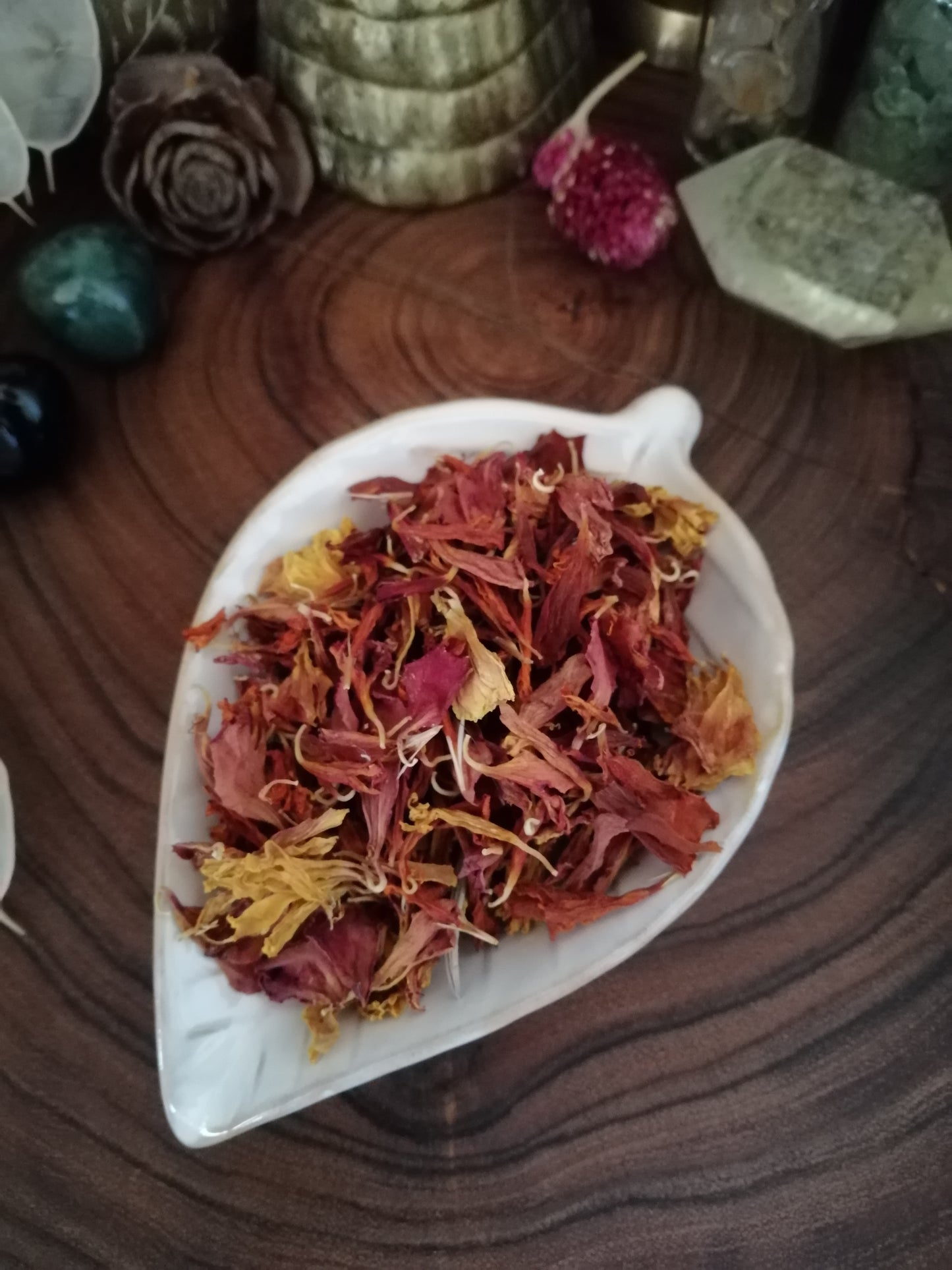 Marigold Dried Flower Petals