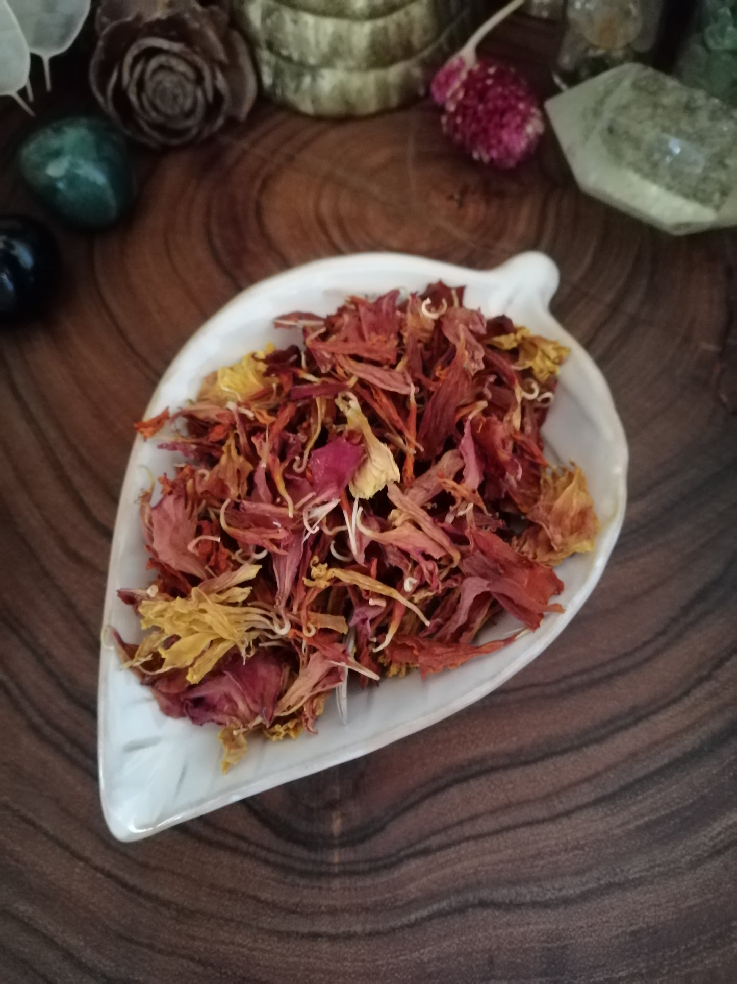 Marigold Dried Flower Petals
