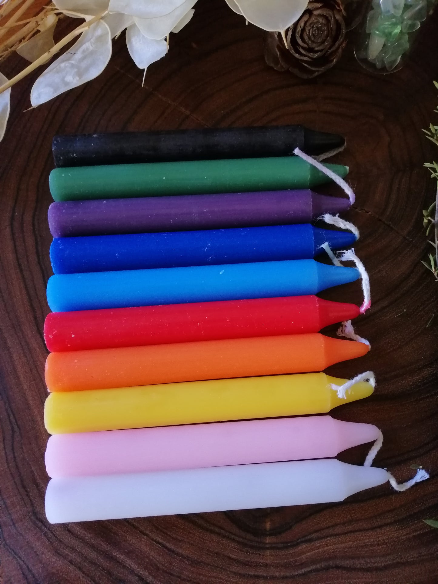 Set of 10 Chime Spell Candles
