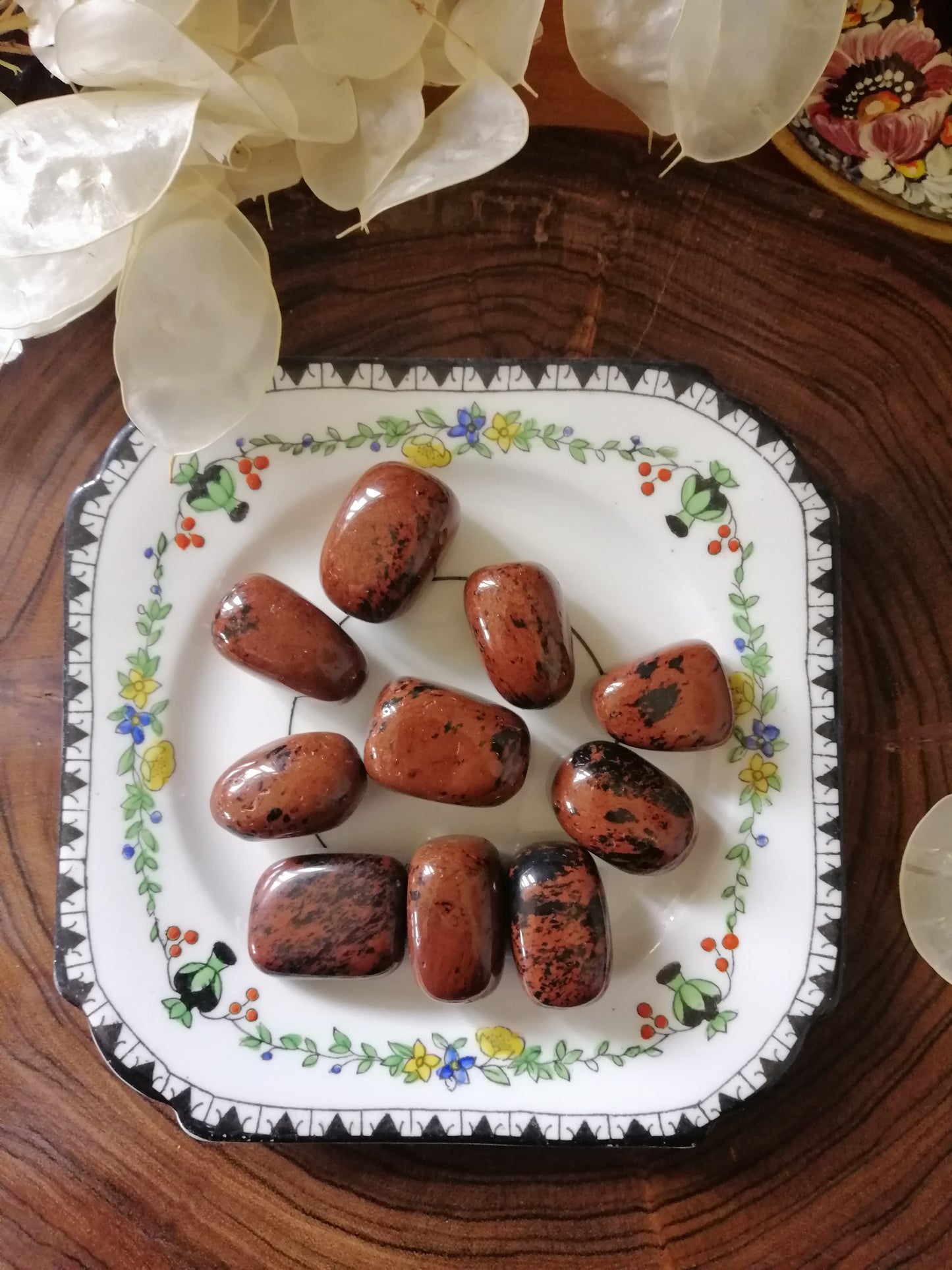 Mahogany Obsidian Tumbled Stone