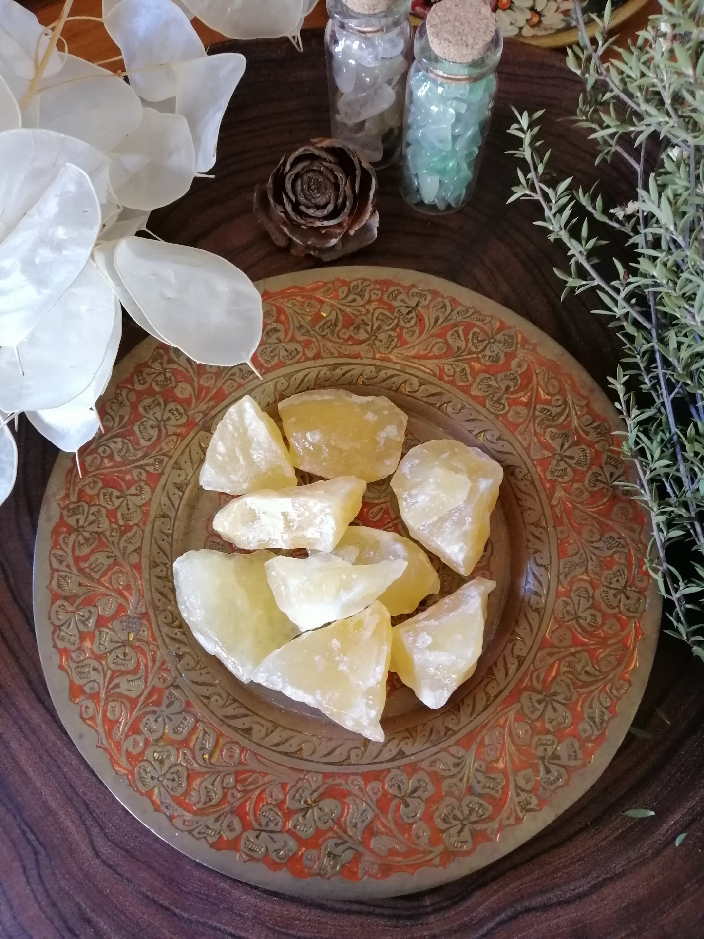 Orange Calcite Natural Stone